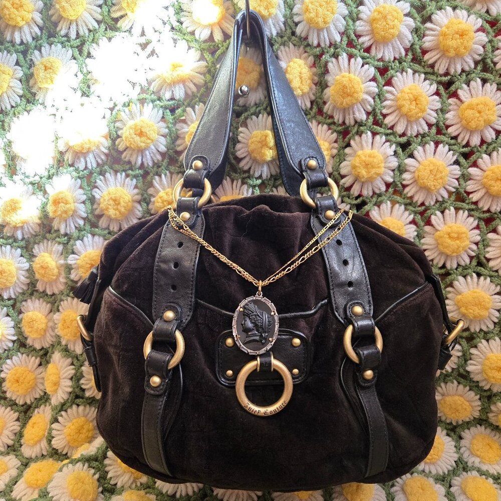 Juicy Couture Velour Satchel Bag